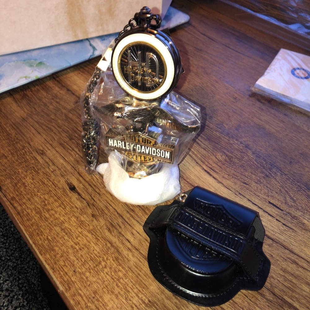 Harley Davidson 1903 1st Cycle Pocket Watch